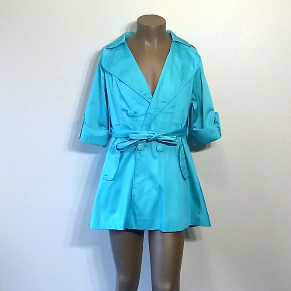 Colorful & Stunting 1pc TQ-Sky Blue Women's Jacket by ShanaK